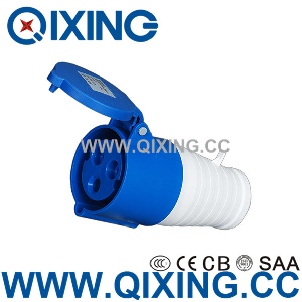 Cee 16A 230V 3p Blue Industrial Connector