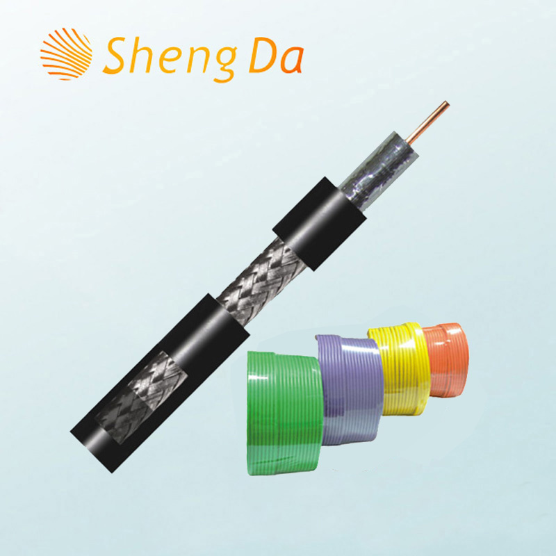 Digital CATV and CCTV Rg11 Underground Drop Coaxial Cable