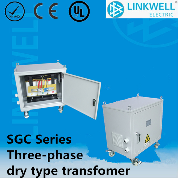 Hot Selling Sgc Three Phase Dry Type Transformer with Shell