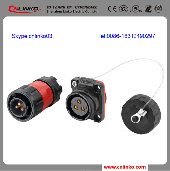 Plastic Connectors/Solar Panel Connectors/Lighting Connector with UL, CE, RoHS Approved