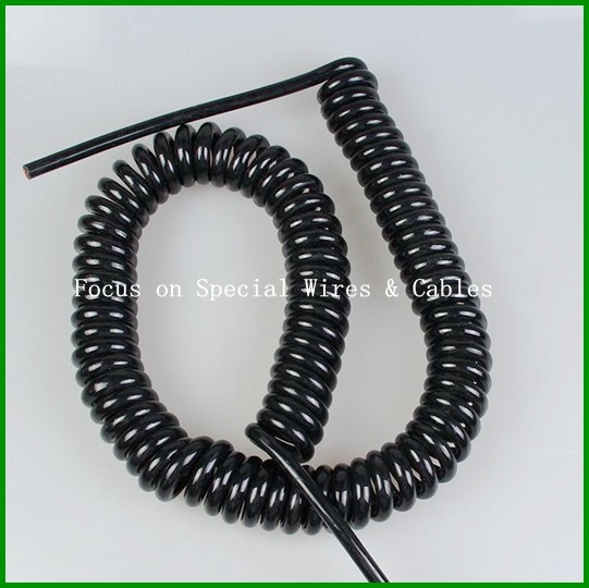 Spiral Wire Cable for Sensor, Interphone and Other Electric Instrument
