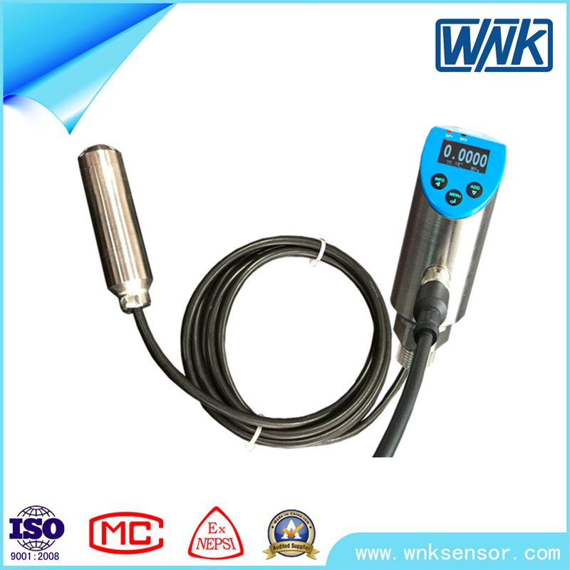 Smart Liquid Level Transmitter with OLED Display & Switch Function, Range 0...100m H2O