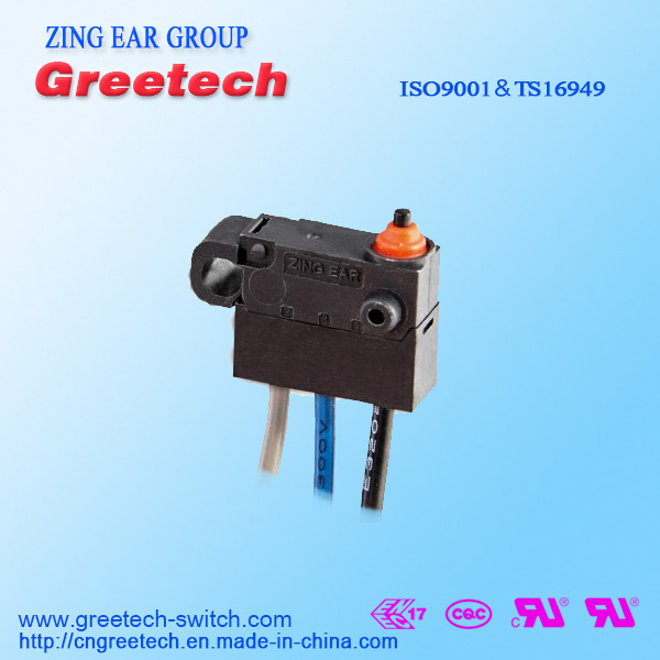 Spdt Subminiature Sealed Micro Switch with Wire
