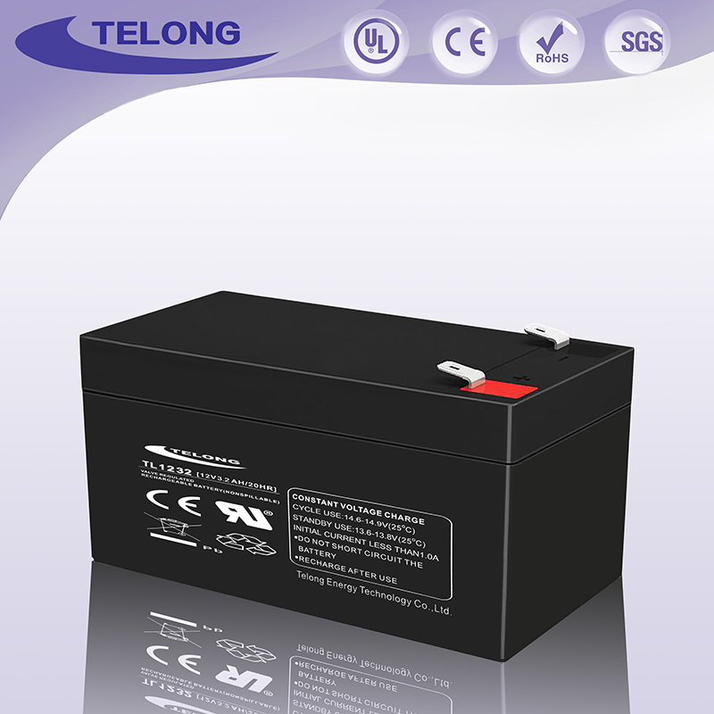 12V3.2ah Lead Acid Rechargeable UPS Battery