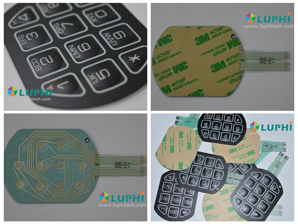 Tactile Polydome Membrane Switch (MIC-0029)