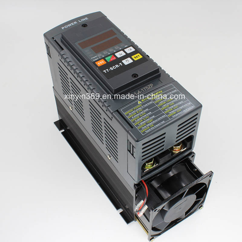 T7 Single Phase Digital Display SCR Power Regulator with Temperature Control Function