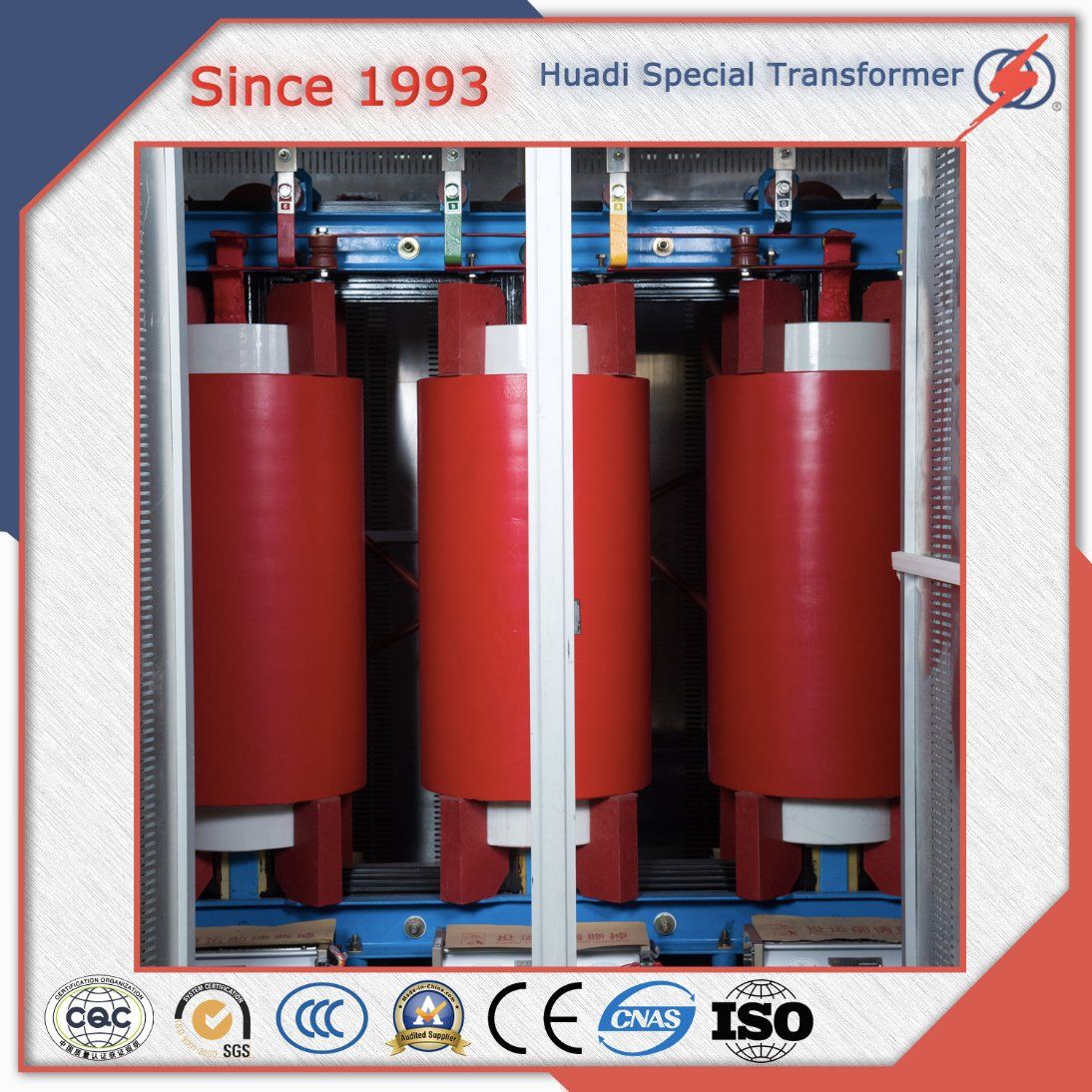 Dyn11 Distribution Dry Type Transformer for Station