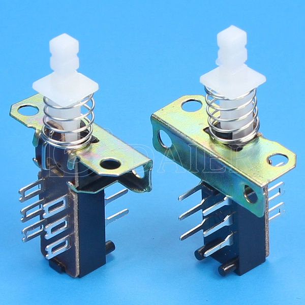 6 Pin Mechanical Spring Push Buttons Switch (KZJ2*2-1J-A)