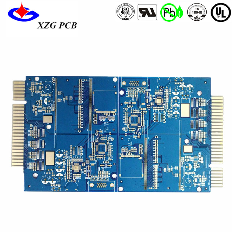 4layer PCB Circuit Board with Gold Plated Gold Finger