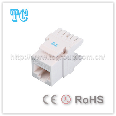 Ce Certificate Unshielded CAT6A Keystone