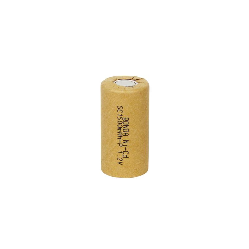 1.2V Sc1500mAh High Power Rechargeable Nickel Cadmium Battery with UL, CB, Un38.3