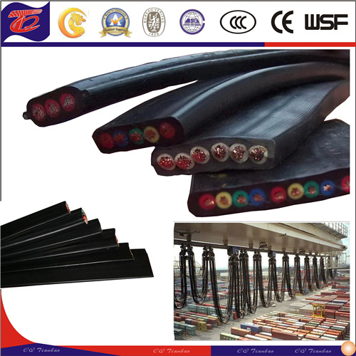 Crane Folding Tidy Silicon Rubber No Snarling Soft Flat Cable