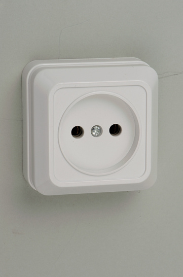 Surface Mounted Wall Socket 1022