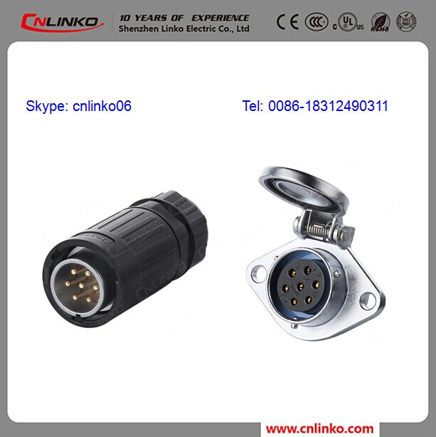7 Pin Power Cable Connector Compatible 6 Pin Connector