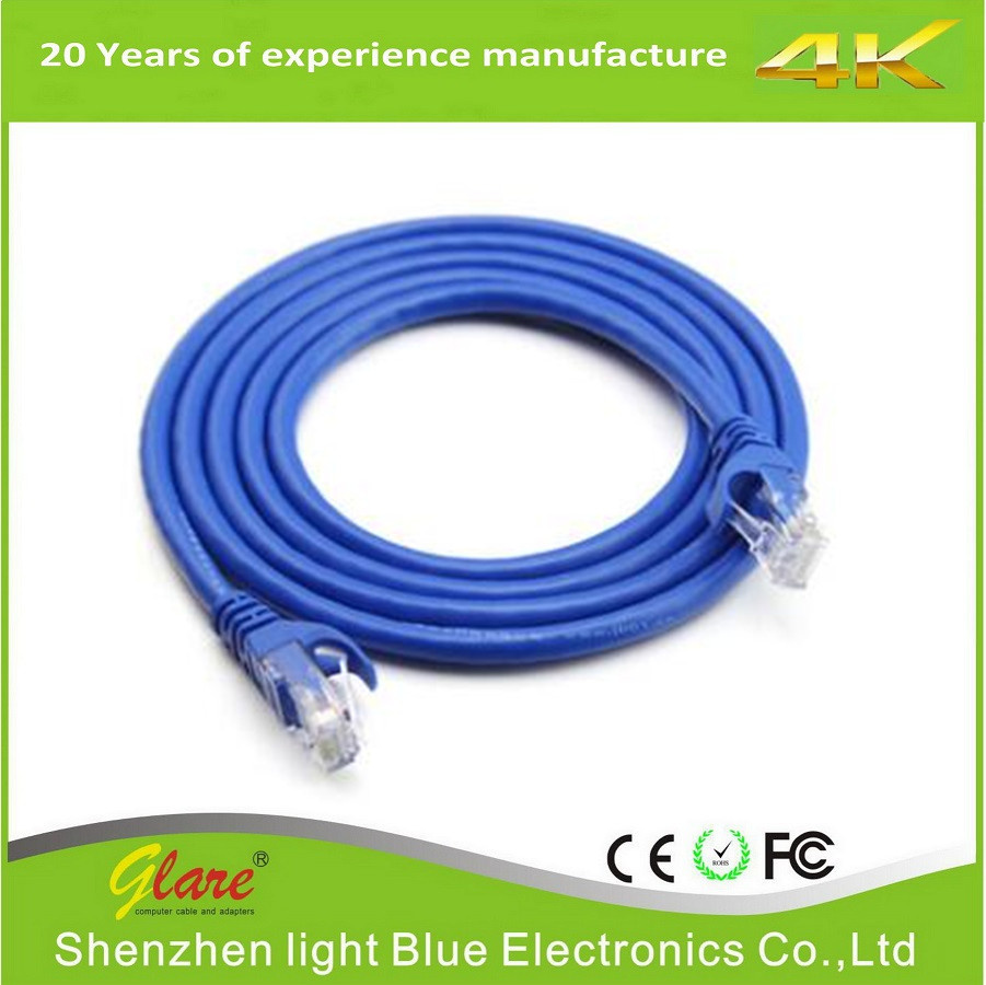 Indoor Solid Bare Copper Category 5e UTP Cable