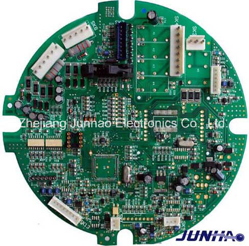 Enig PCB with Round Shape PCBA