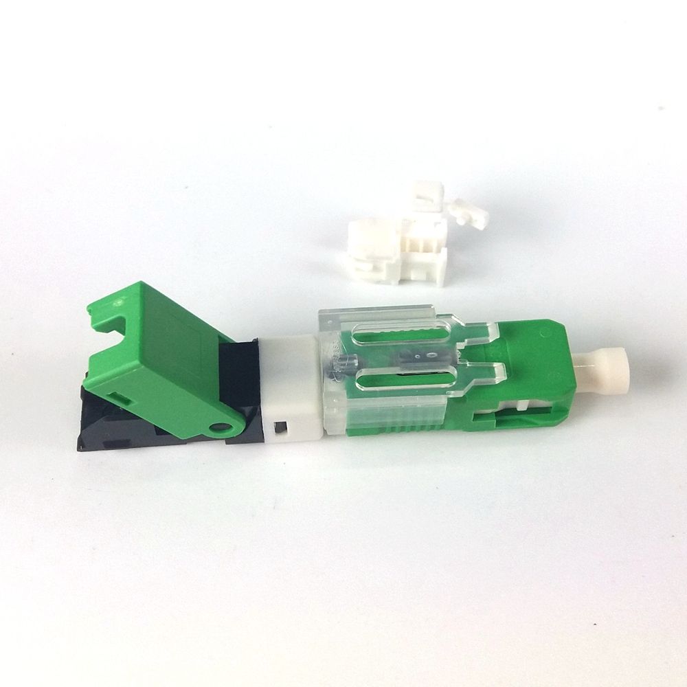 Dual V FTTH Sc APC Upc Fiber Quick Fast Connector