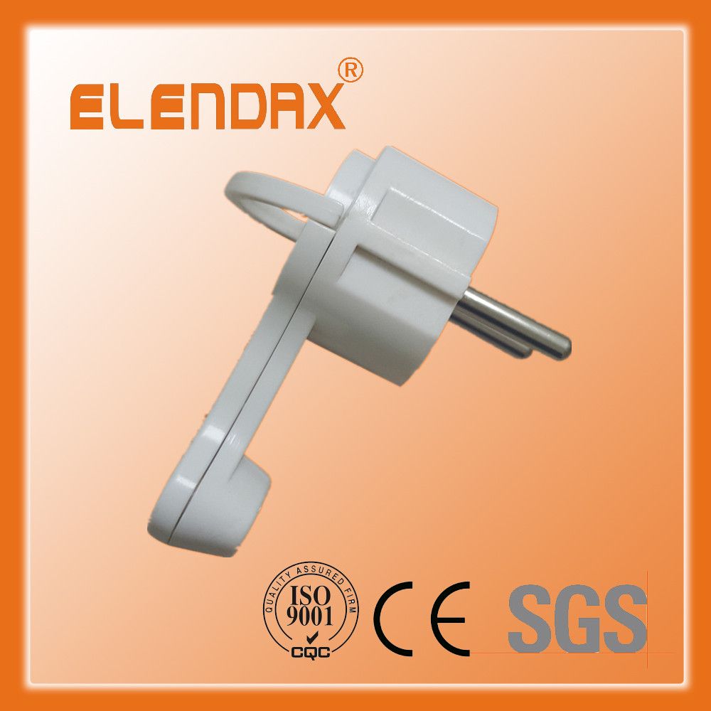 2 Pin Plug French Type Slim Plug (P8058)