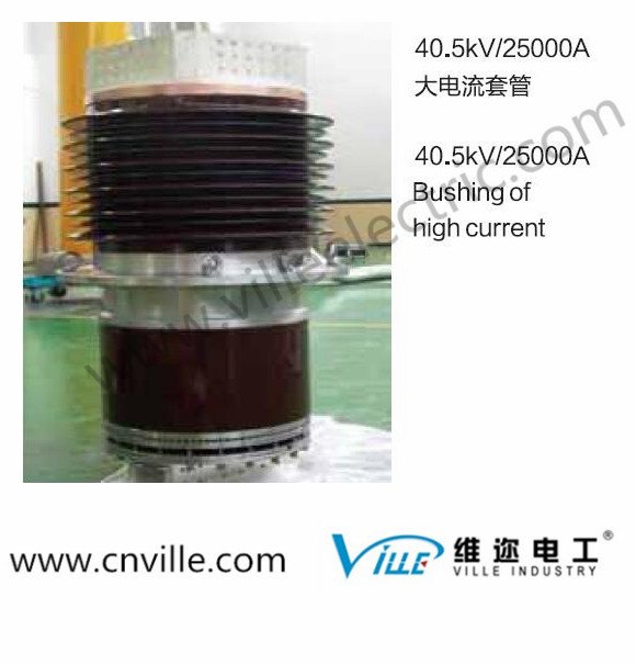 Bfw-40.5/25000-4 High-Current Transformer Bushing Used for Power Distribution
