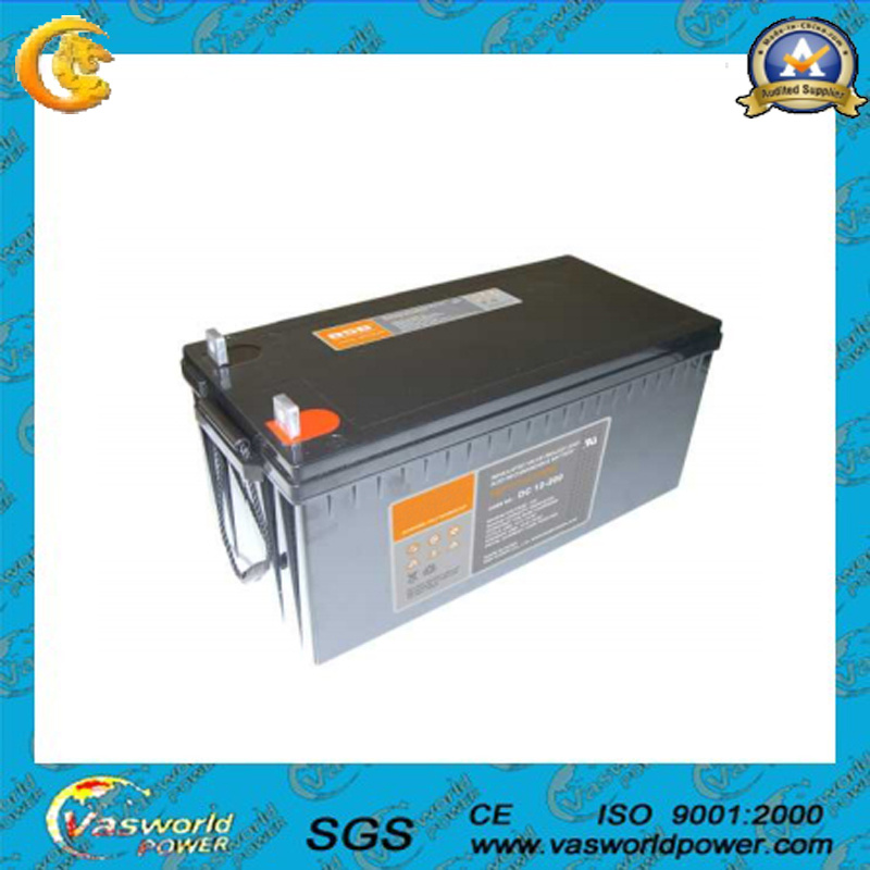 12V200ah Deep Cycle Battery with High Quality and Low Price