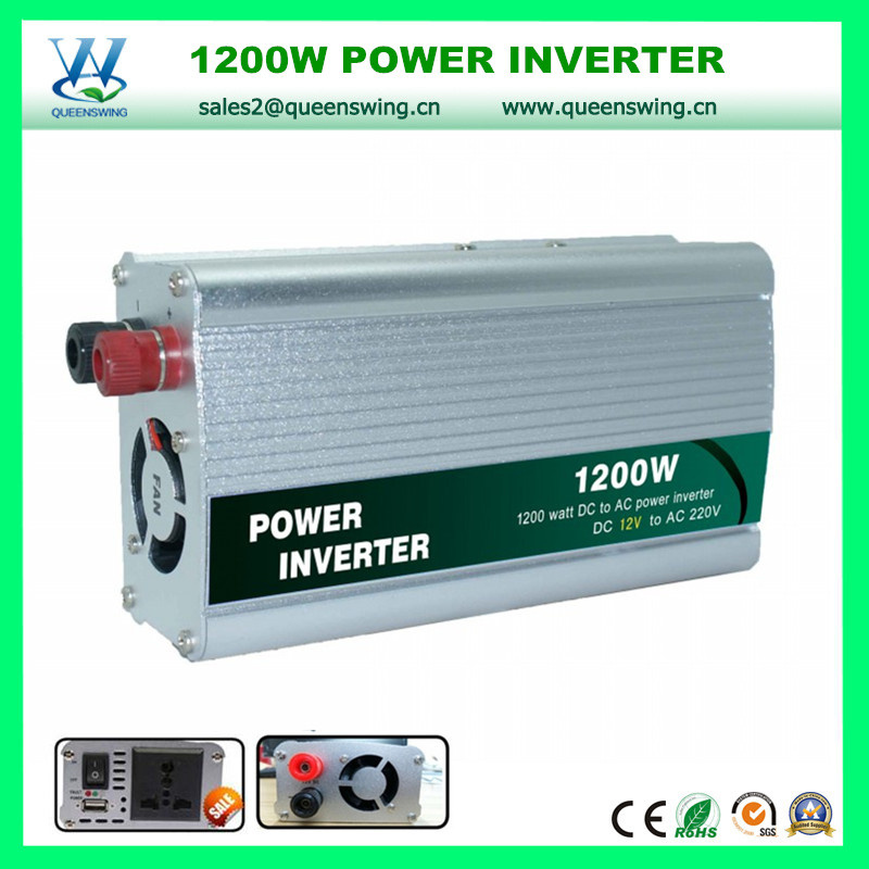 1200W DC12/24V AC120/220V off Grid Power Inverter (QW-1200MUSB)