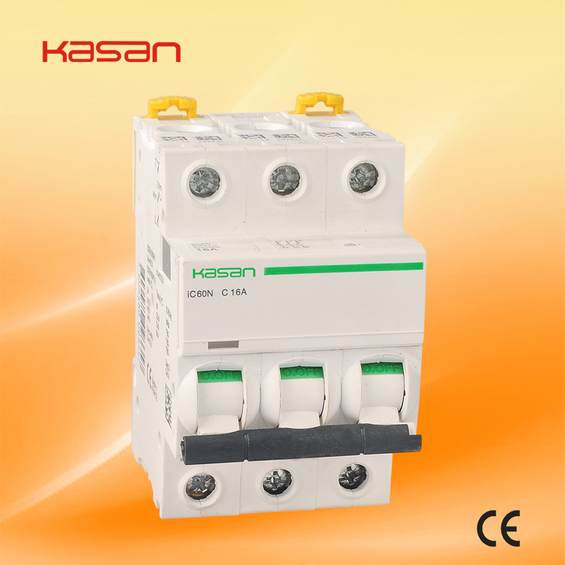 IC65 IC60 IC65n IC60n New Design 1p 2p 3p 4p 2-63A OEM Electrical MCB Mini Circuit Breaker