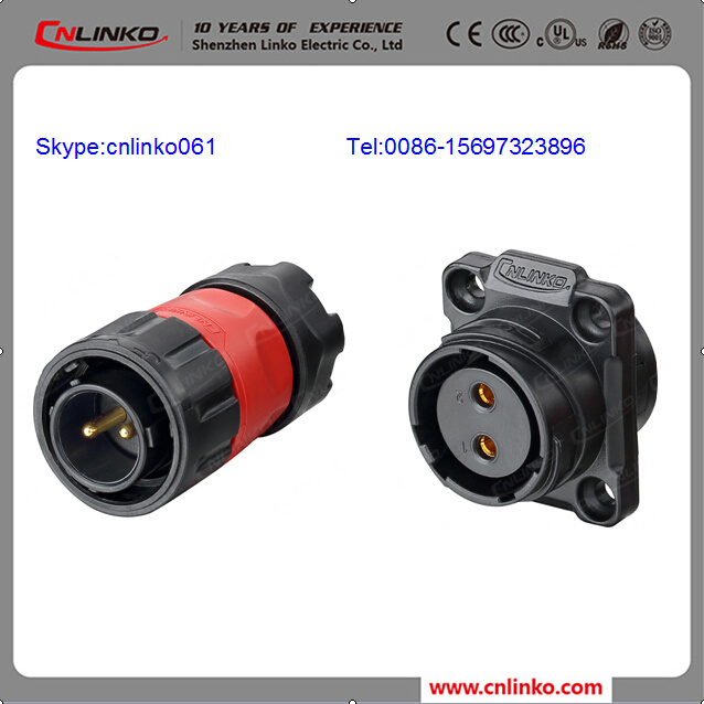Ym20 2pin Waterproof Power Connector