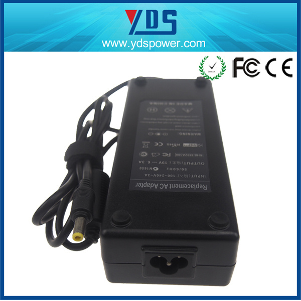 Notebook Adapter 19V 6.3A 120W for Toshiba