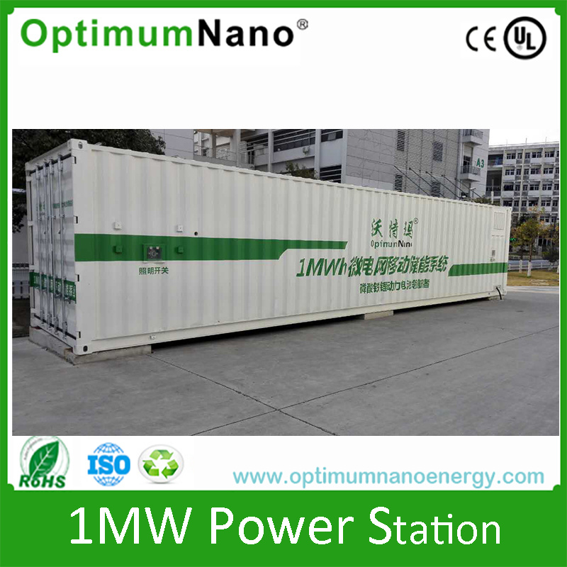 1mwh 1000kwh Energy Storage Container Lithium Ion Battery Station