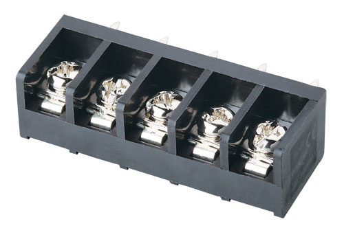 Barrier Terminal Block Connector with 9.5mm Pitch