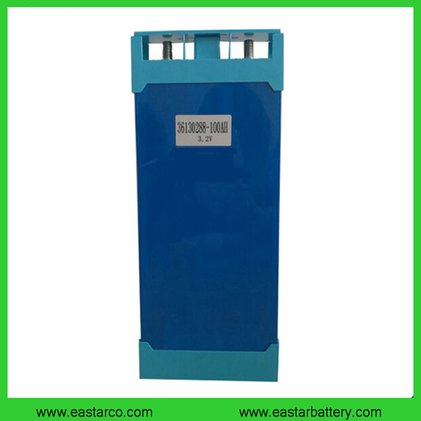 2000 Times Cycle Life Lithium Battery 3.2V 100ah LiFePO4 Battery with Ce
