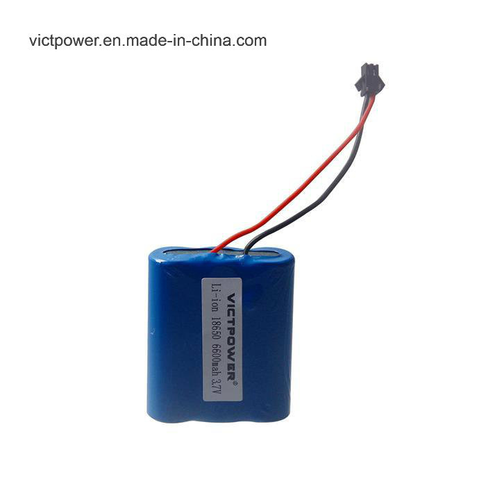 18650 Battery Lithium Ion Battery 3.7V6600mAh Battery Pack