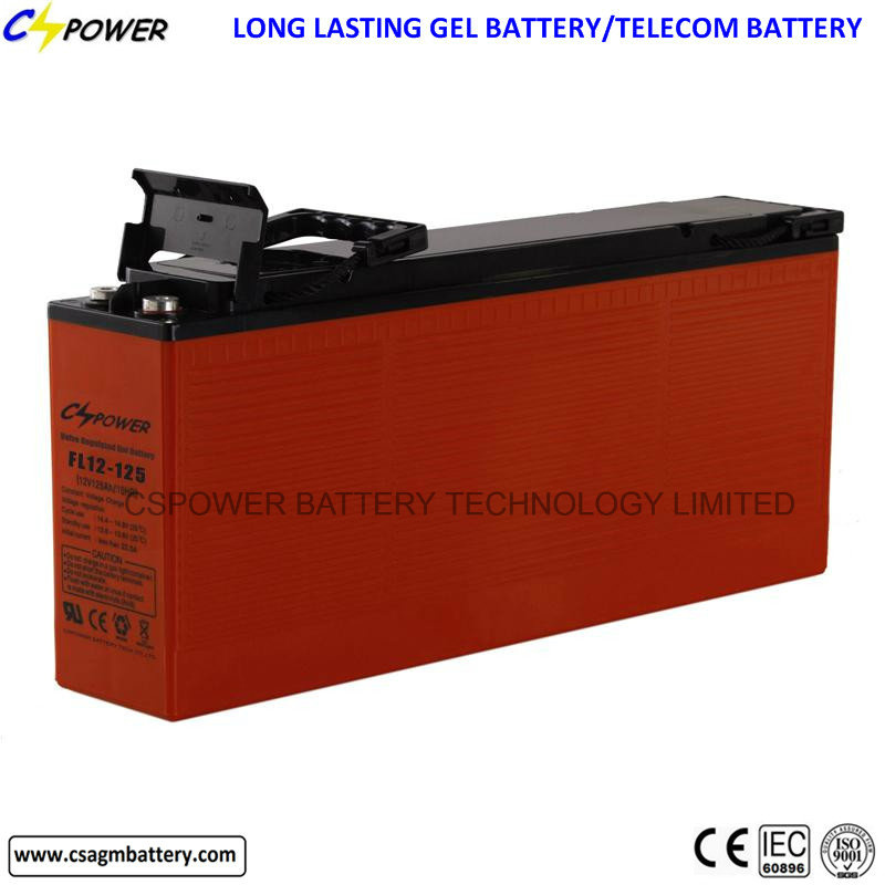 Cspower 12V 125ah Solar Rechargeable Gel Battery