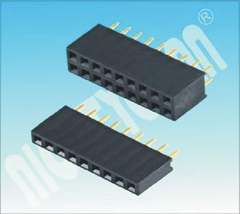pH: 2.54mm Terminal-Y H: 8.5mm Female Header Connector Straight Pin