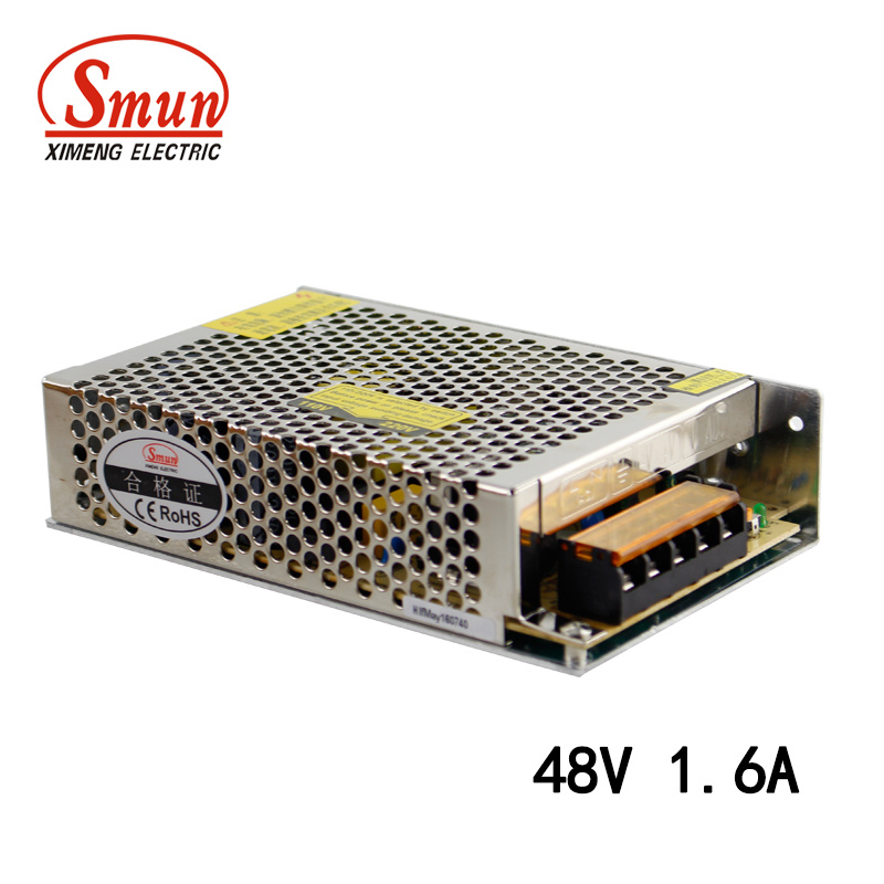 Smun S-75-48 75W 48VDC 1.6A Switching Power Supply