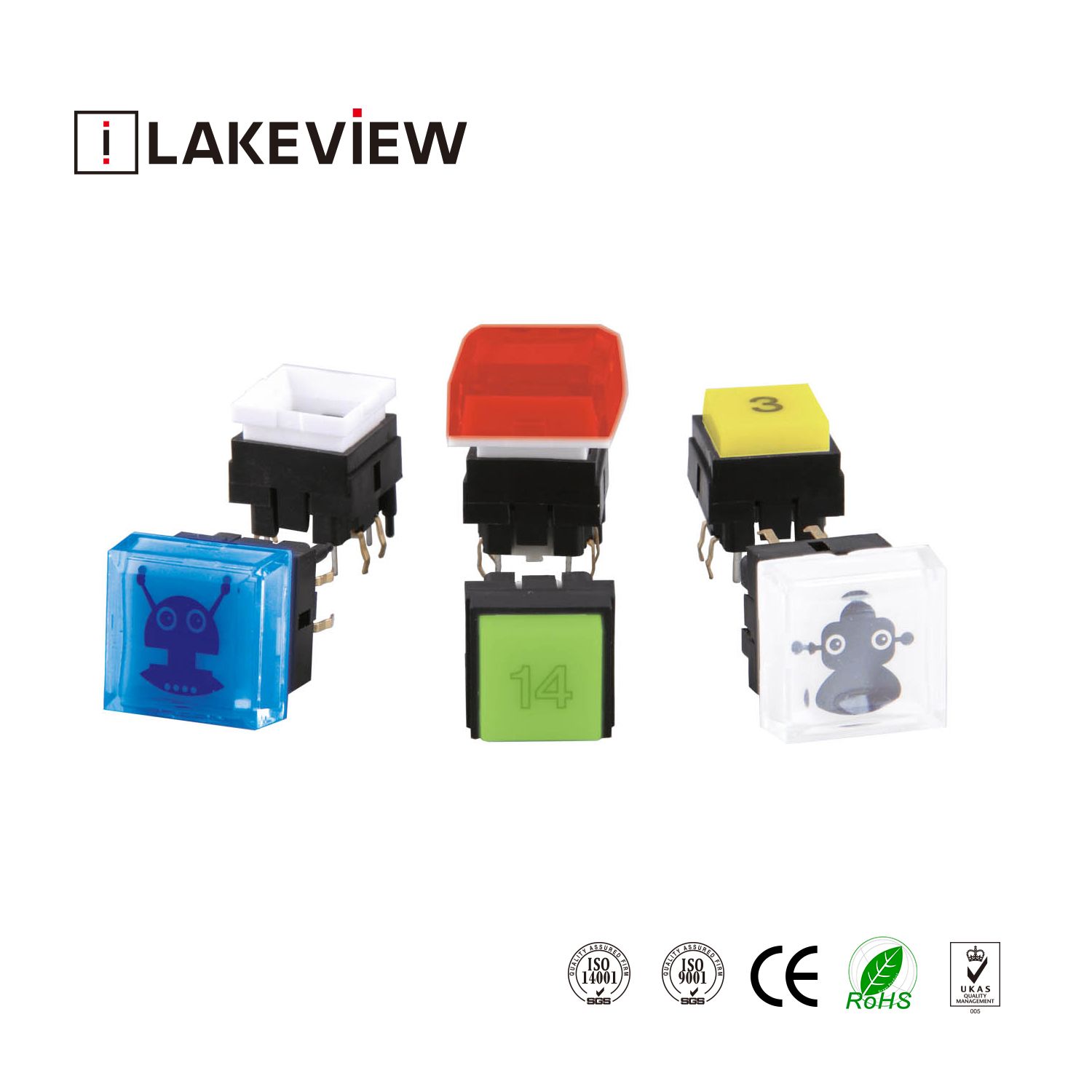 Momentary LED Push Button Switch for Studio/Audio/Video Broadcast