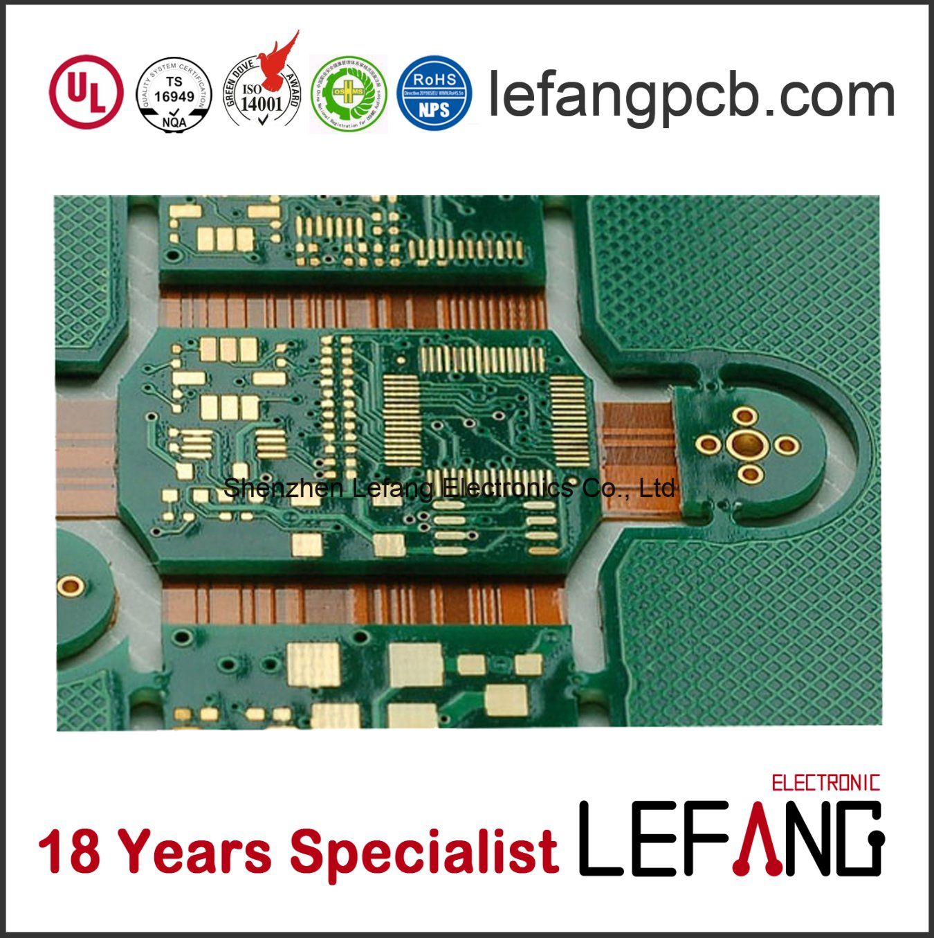 Printed Circuit Board PCB for Digital Camera