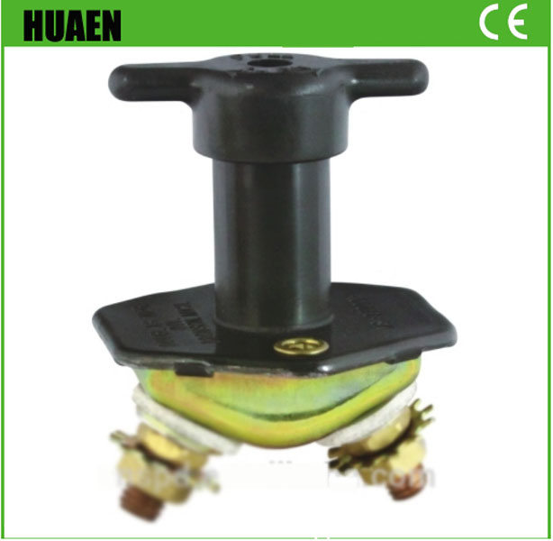 Truck Battery Main Switch with Integrated Black Key
