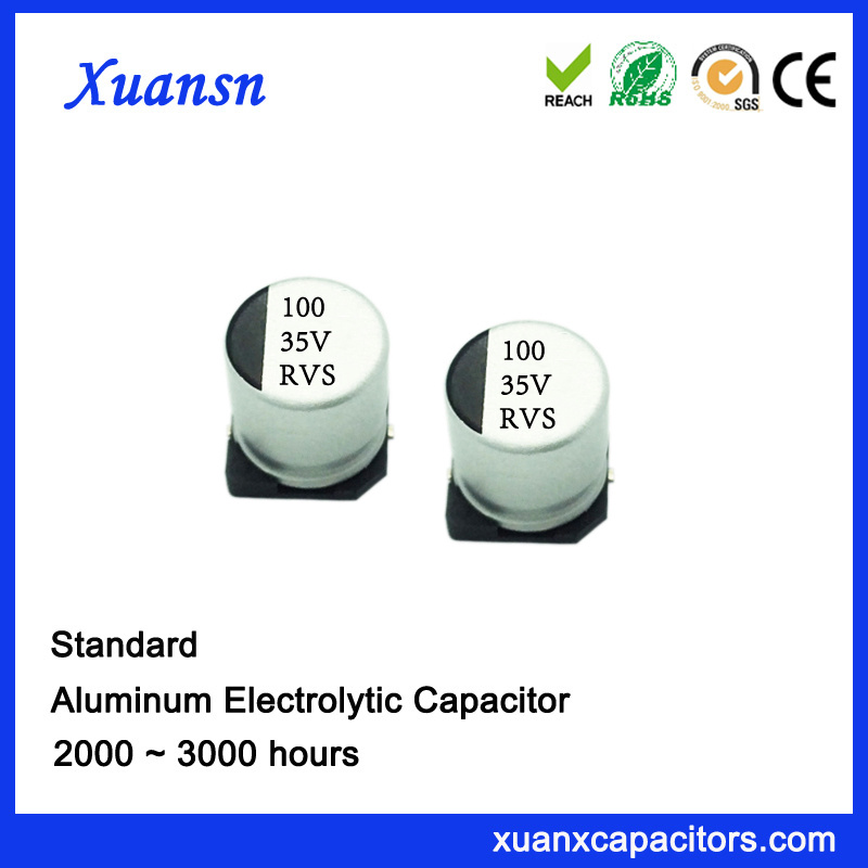 100UF 35V General SMD Aluminum Electrolytic Capacitor