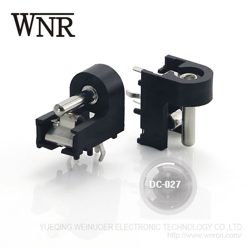 Wnre Female DC Power Jack 3 Pin DC-027 DC Connector Jack