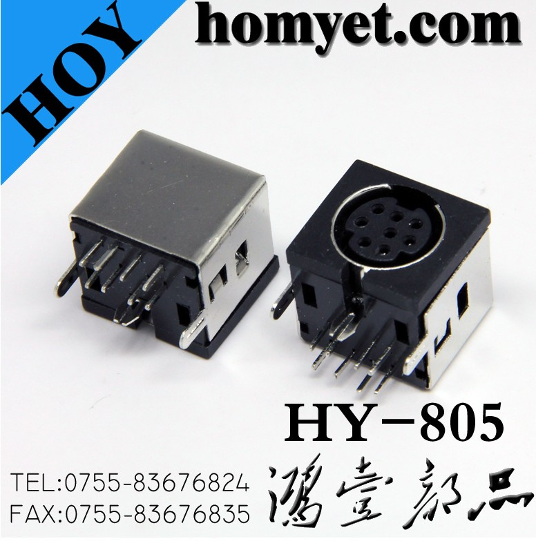 High Quality Min DIN Connector with Eight Needles for Wiring Equipment