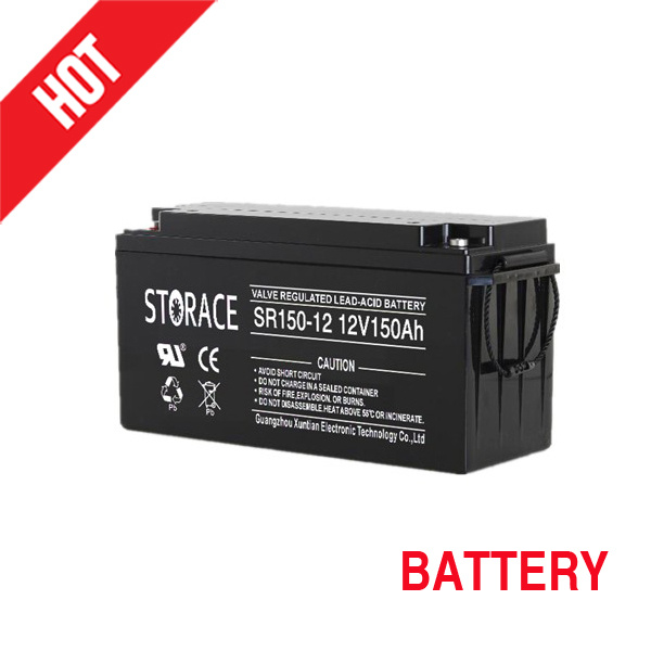 High Capacity Storage Battery, 12V150ah Dry Battery