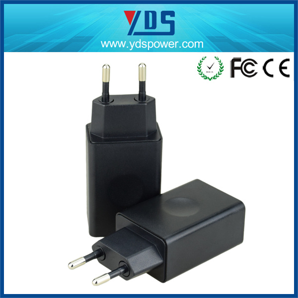 USB AC EU Wall Plug Charger Mobile Phone Fast Charger