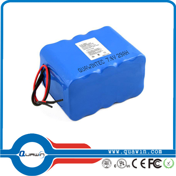 7.4V 12000mAh Lithium Battery Pack 18650 Batteries