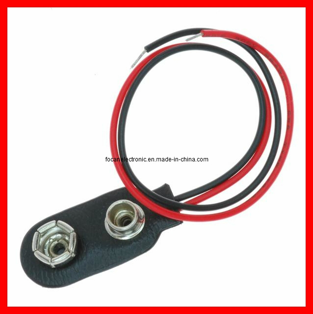 Soft PVC Battery Snap for PP3 or 9V Battery Snap Connector