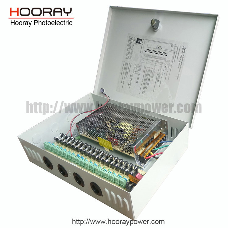 18CH 240W 12V DC 20AMP 18 Channel Output CCTV Box Power Supply