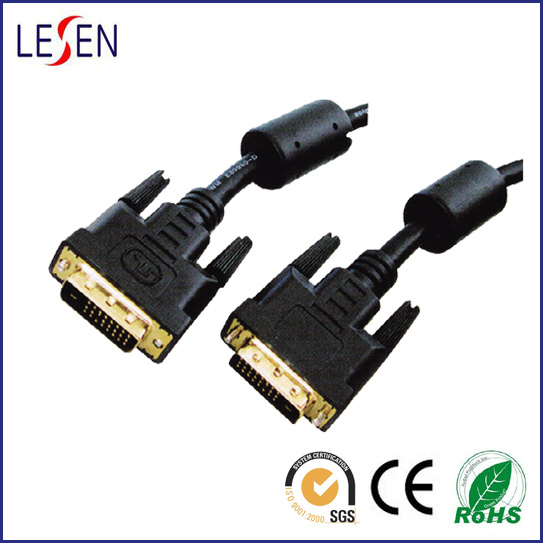 DVI to DVI Cable, 24k Gold-Plated