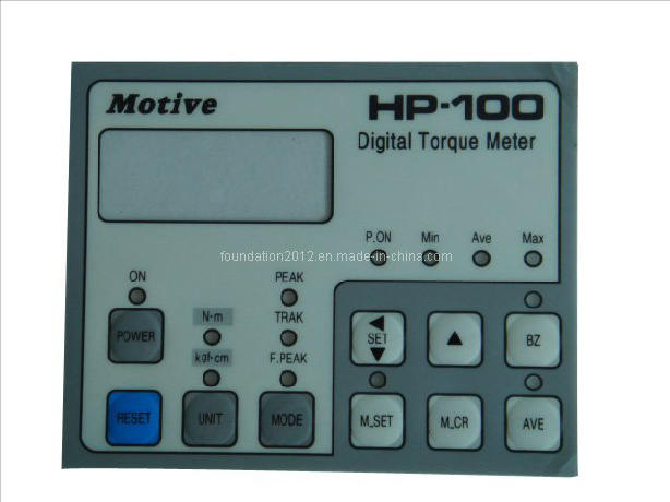 LED Printing Circuit CNC Keyboard Overlay Membrane Switch