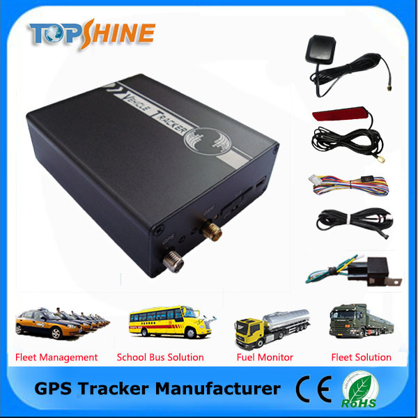 RFID Camera Fuel Vehicle GPS Tracker with Free Tracking Platform