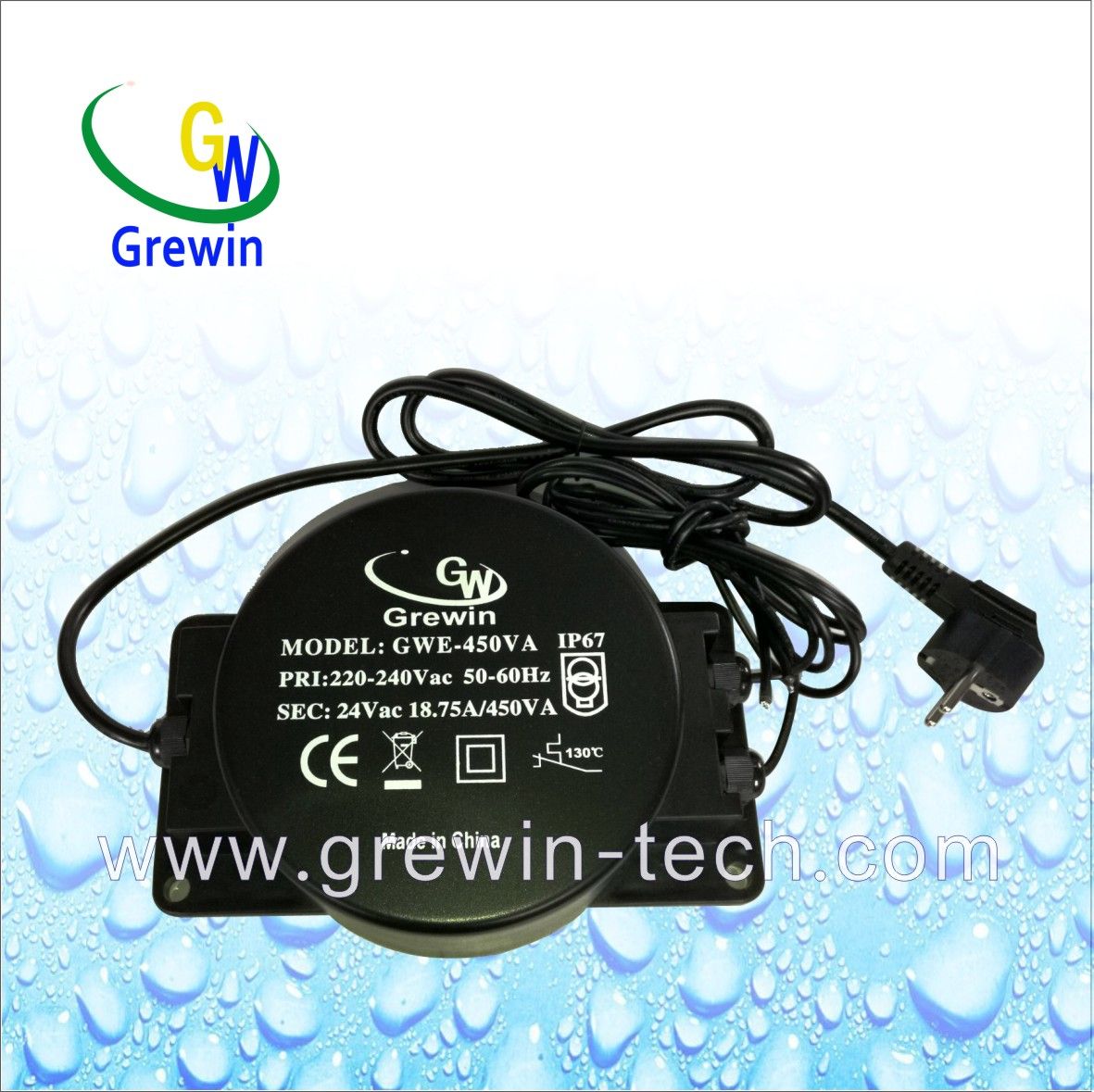 105W-500W Guardrail Waterproof Transformer
